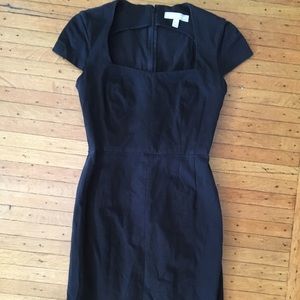 Banana Republic bodycon black dress